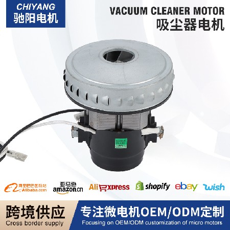 吸尘器直流电机跨境 干湿机电机 高功率高转速低噪音有刷直流电机